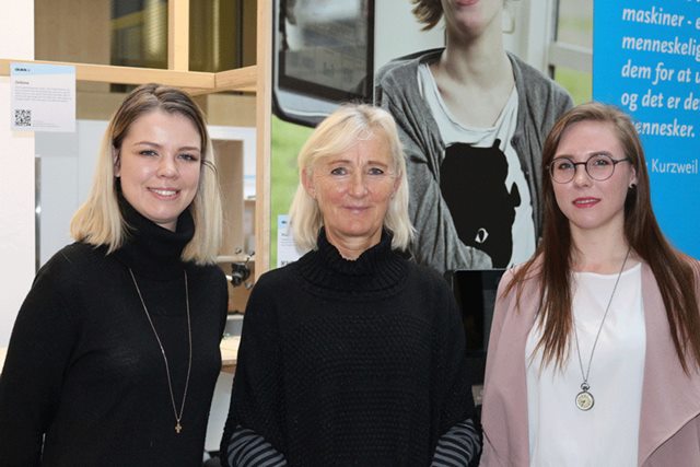 Der er brede smil at spore hos Anne-Mette, Kirsten og Ea fra Dania