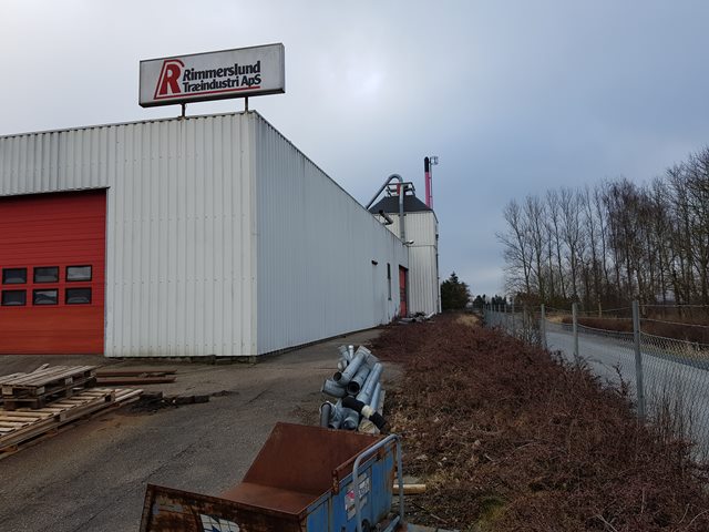 Campus Hedensted skal ligge i disse gamle lagerhaller - og det bliver rigtig fint, når det står færdigt.