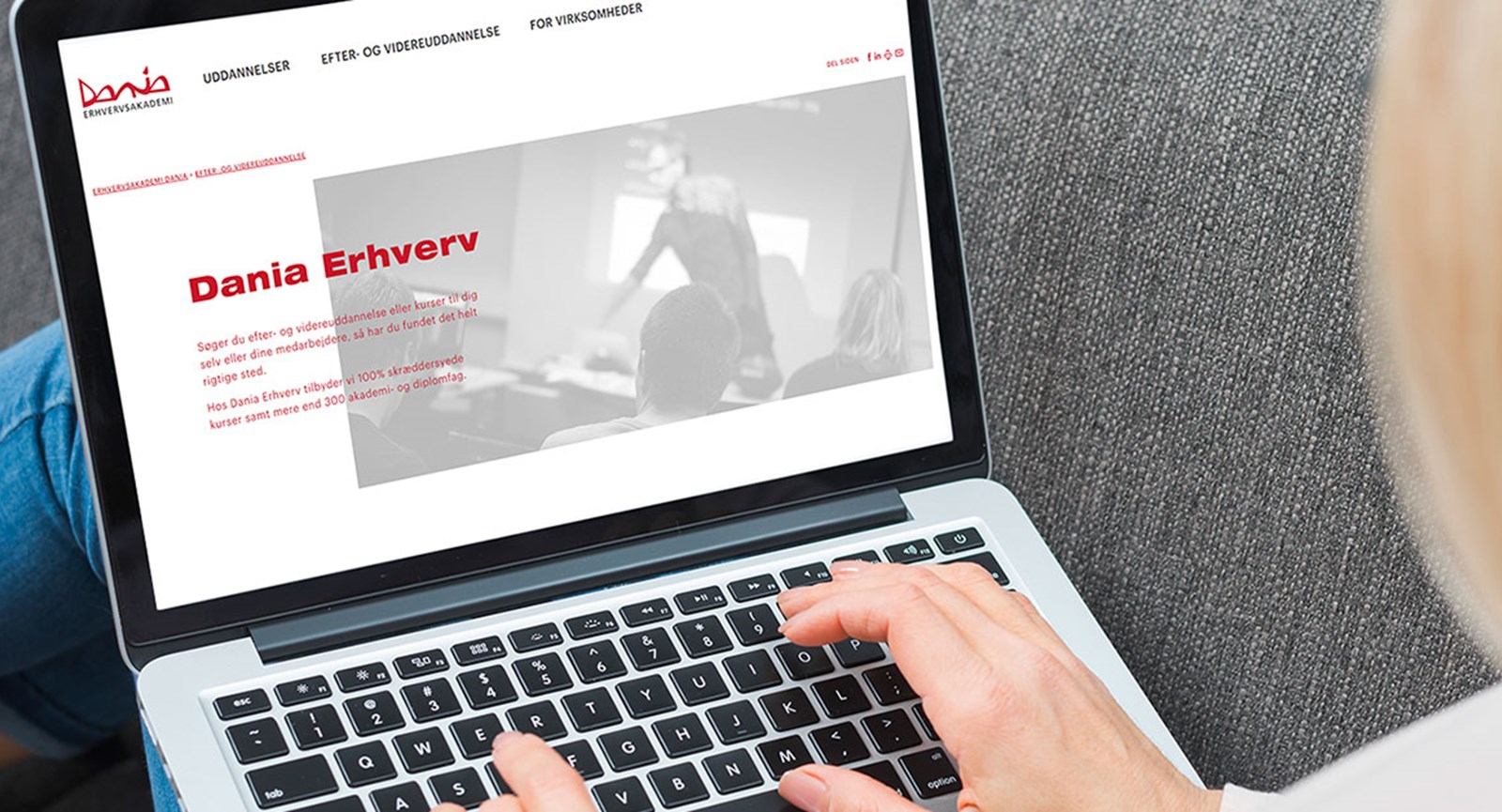 Det er nemt og bekvemt at studere online