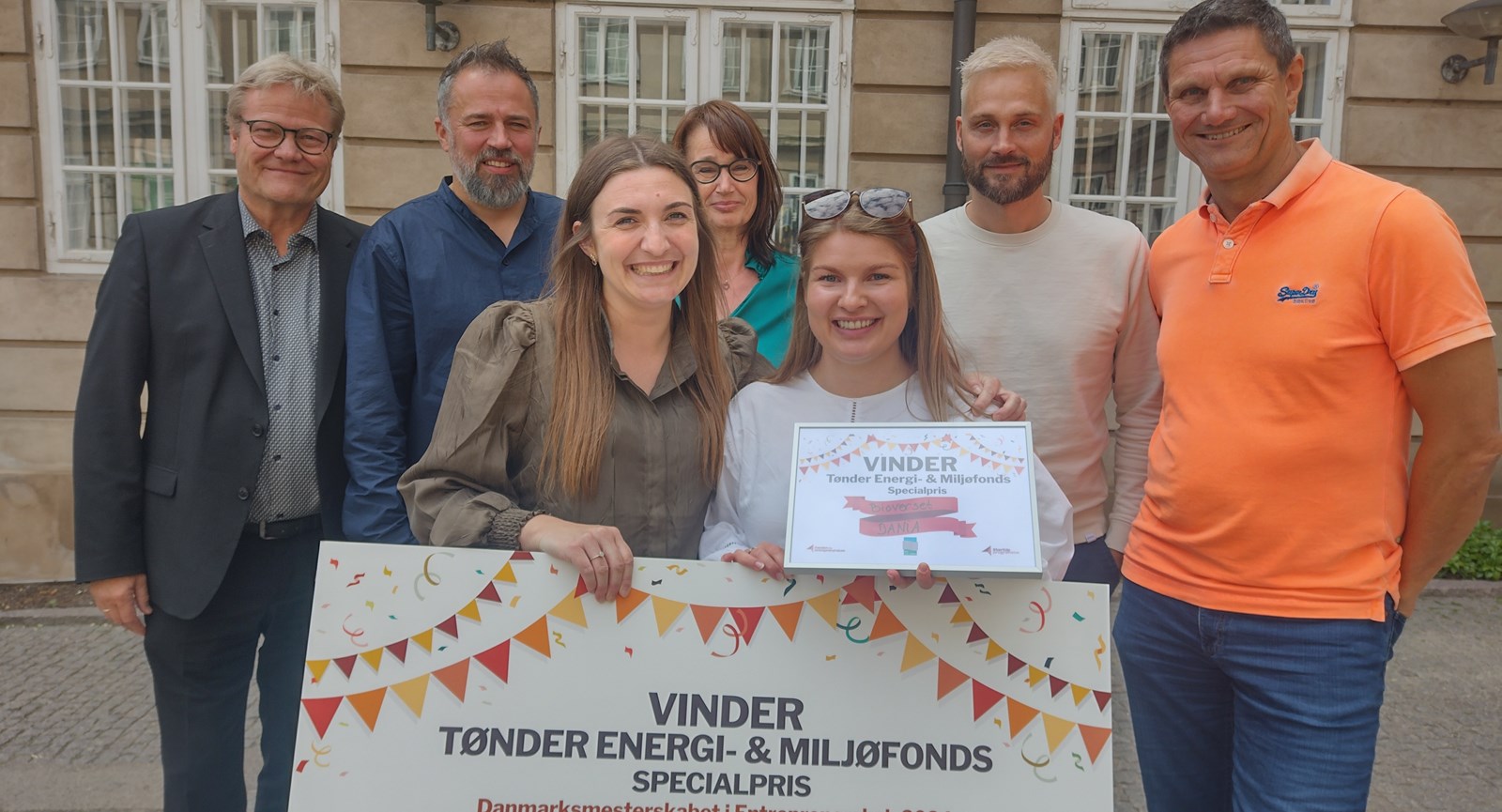 DM i entreprenørskab - gruppebillede