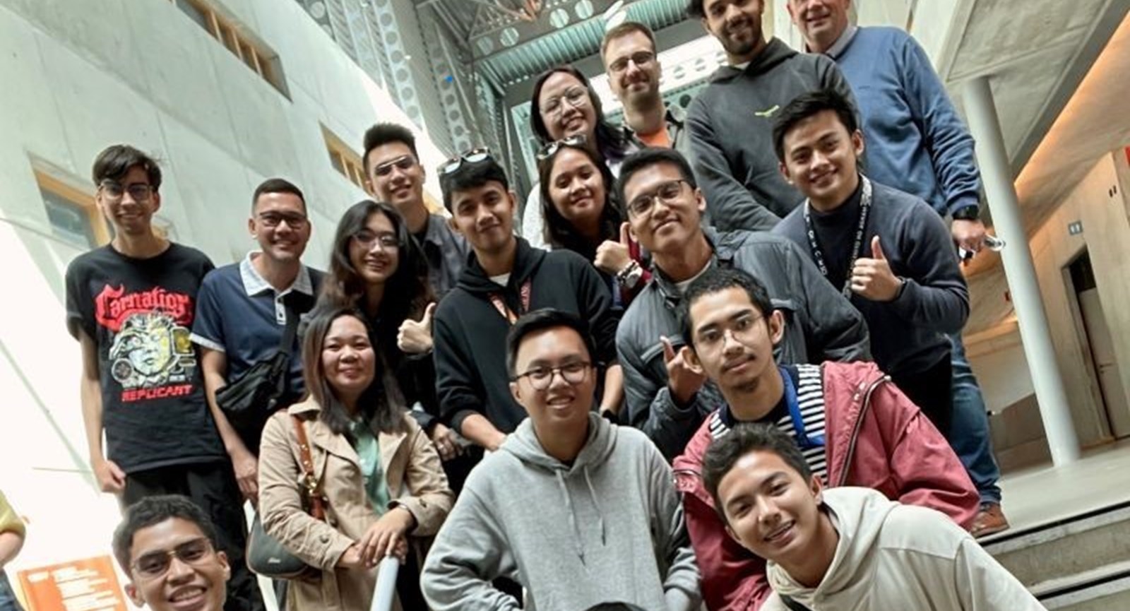 Rimantas Smitas, underviser på Dania og Summerschool-studerende på VIVES