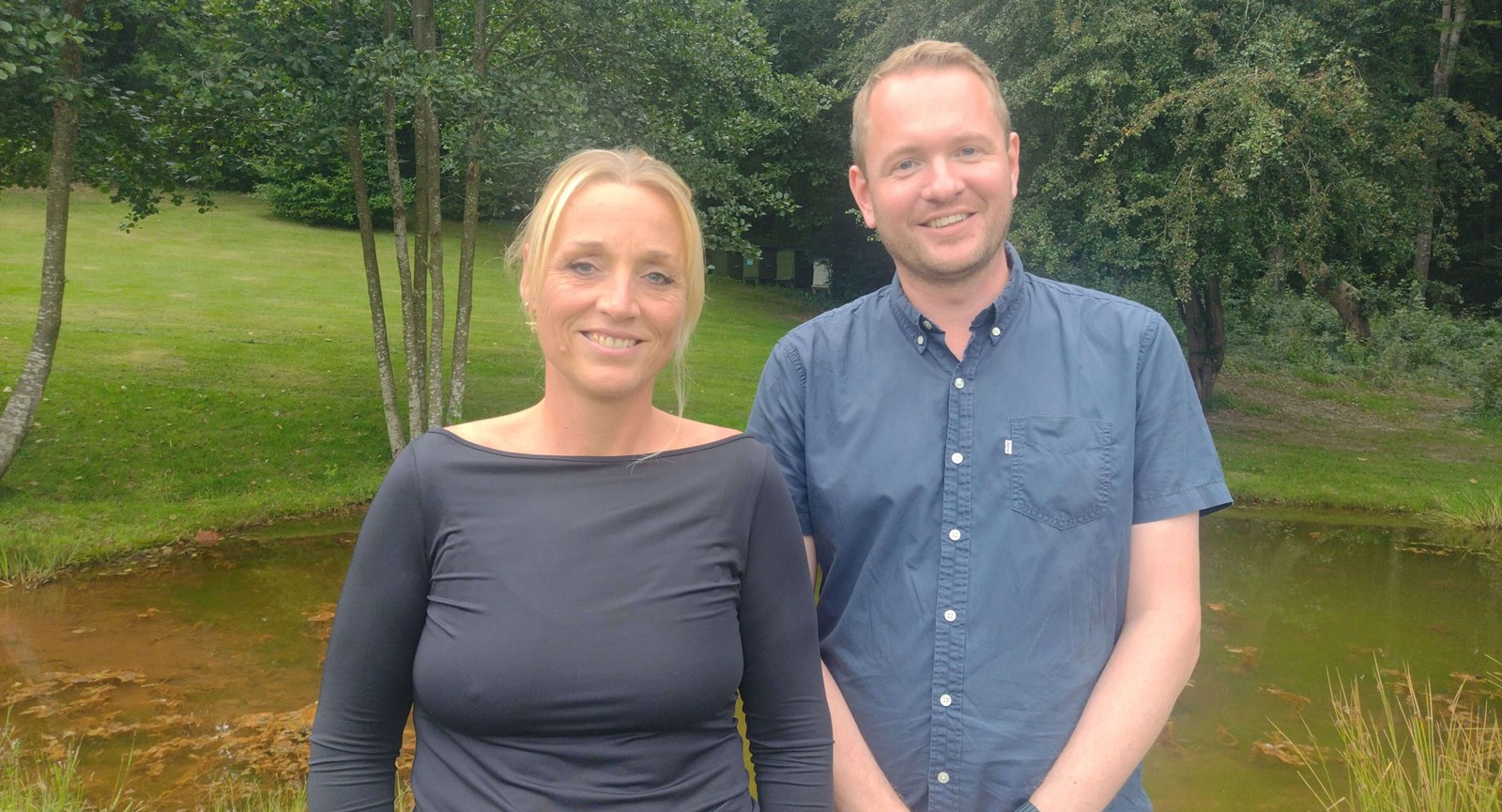 Andreas Fjord Bonven og Sofie Weikop til Underviserkonference