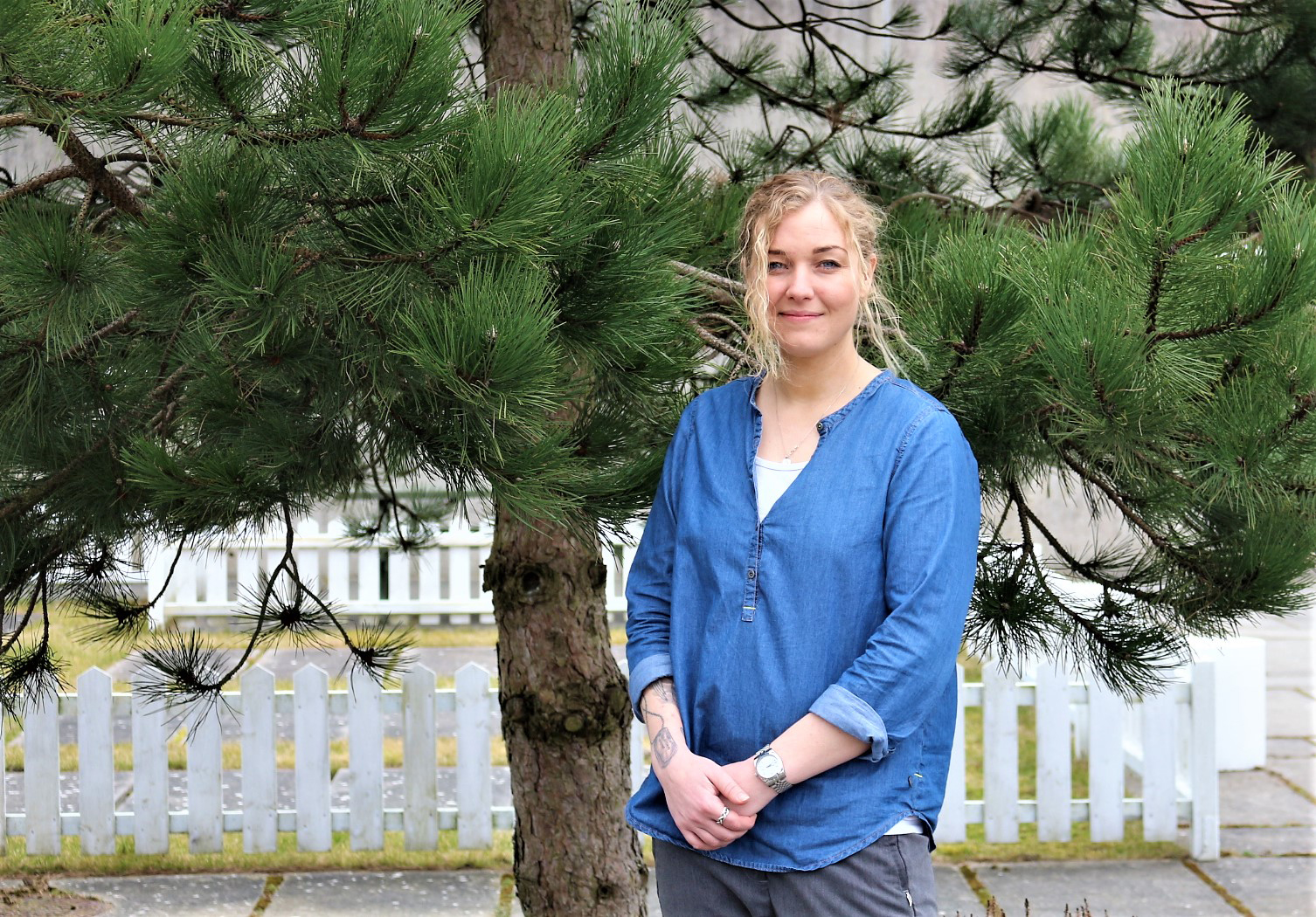 Lisbeth Grove Mikkelsen, der læser til serviceøkonom hos Erhvervsakademi Dania i Randers