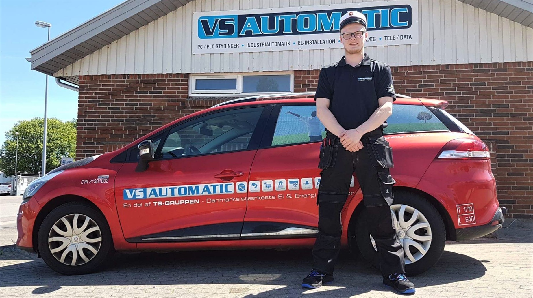 Rasmus Stampe Laursen har søgt ind som automationsteknolog i Hedensted