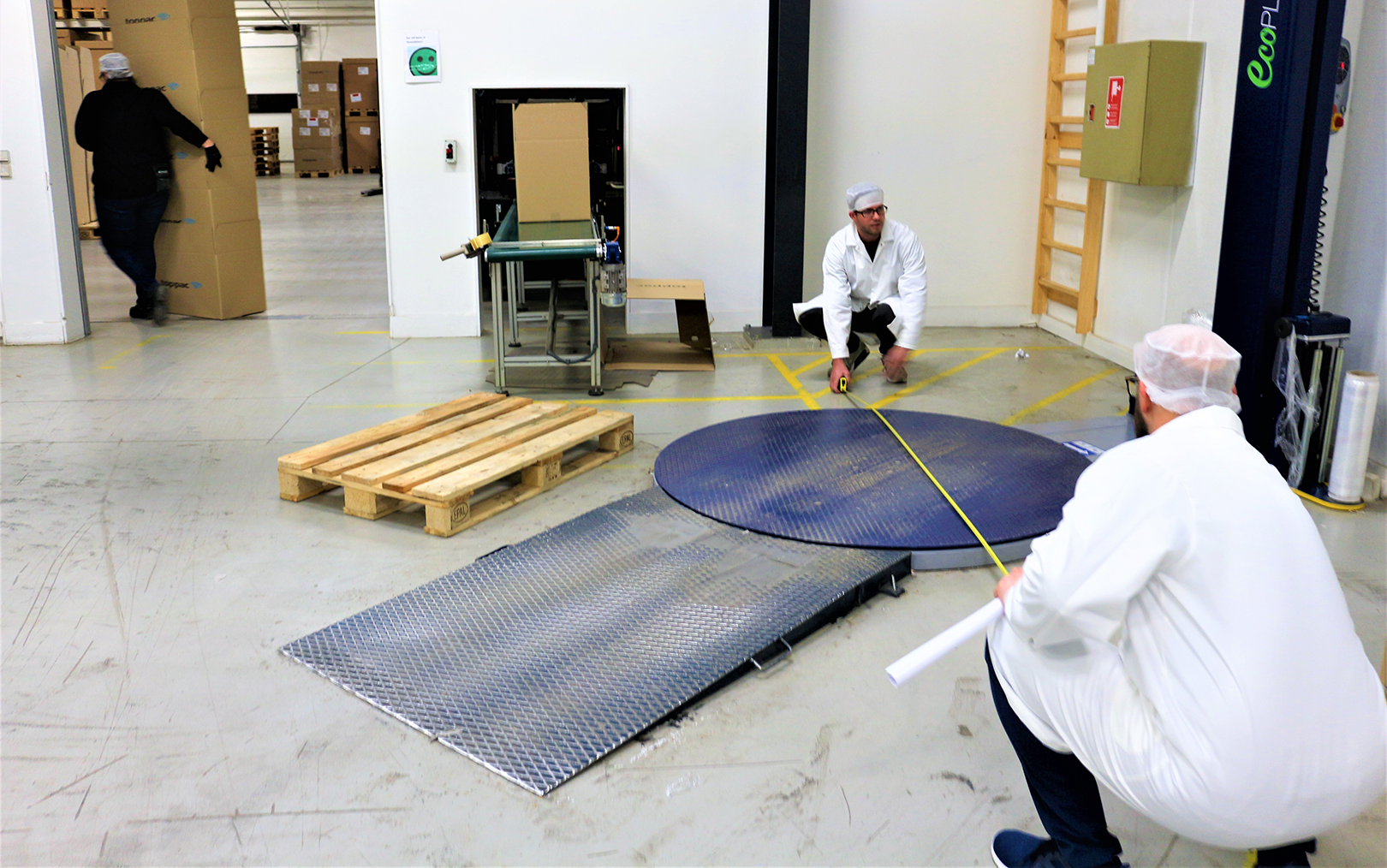 Der bliver målt op i produktionen