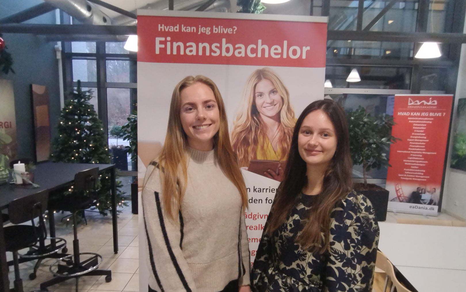 Cecilie og Sarah finansbachelor 