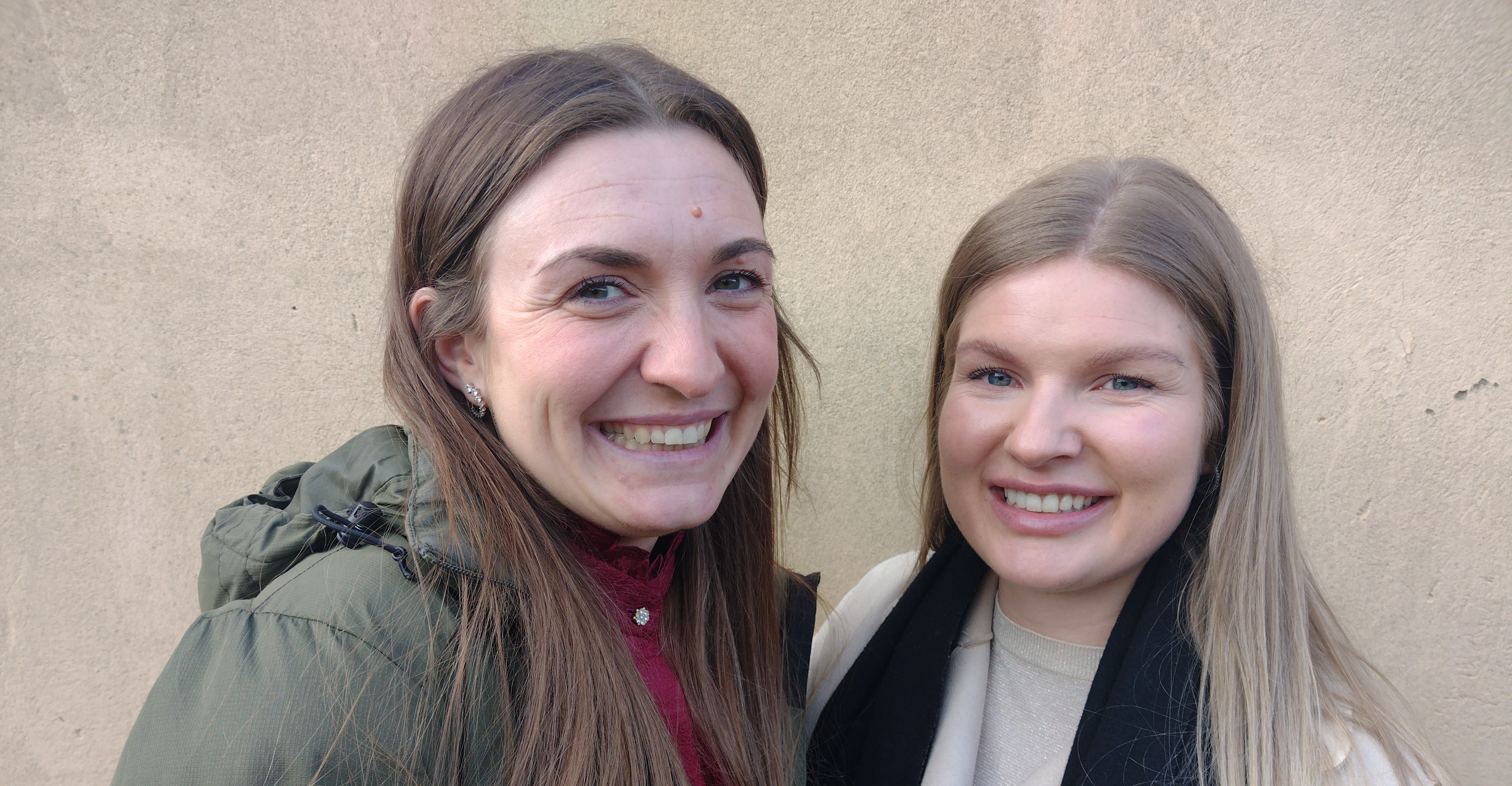 Cathrine Brouer og Mette Kruse, markedsføringsøkonomstuderende og praktikanter hos Biosfæren