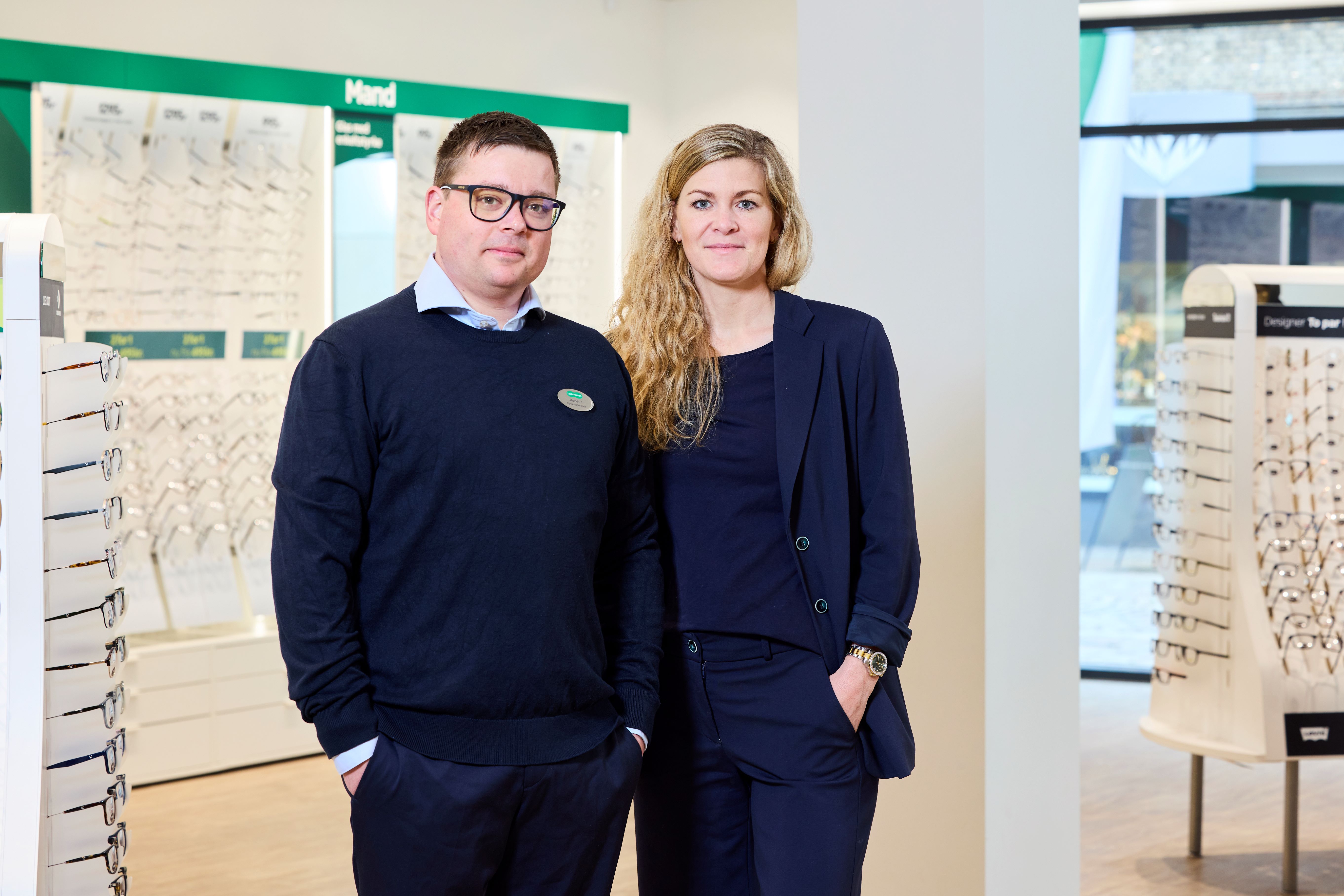 Jesper Rosendal Jensen, optometrist-studerende og praktikant hos Louis Nielsen Holstebro