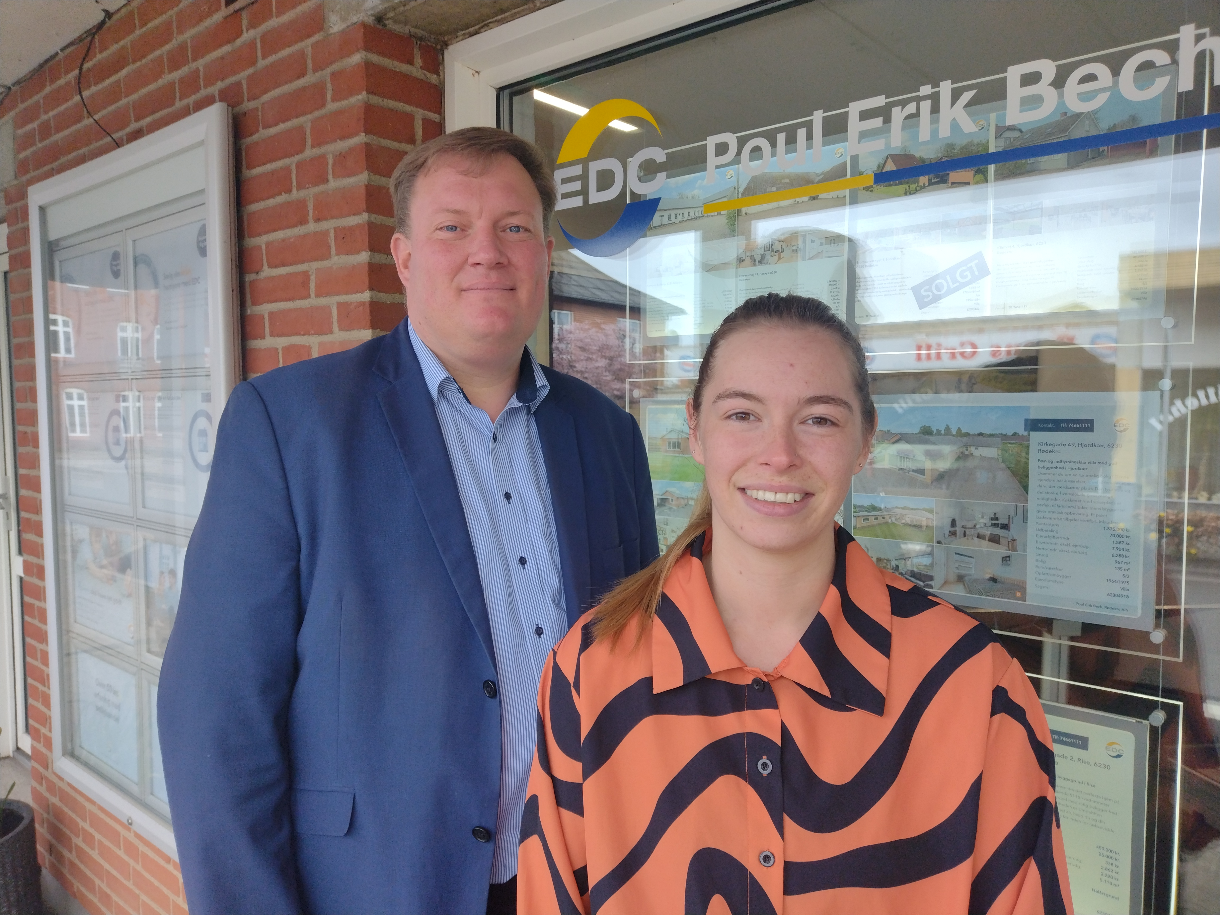 Melanie Frieda Mathia Rasmussen, praktikant hos EDC Poul Erik Bech Aabenraa/Rødekro og finansøkonom-online-studerende