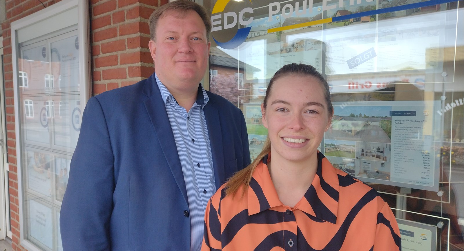 Melanie Frieda Mathia Rasmussen, praktikant hos EDC Poul Erik Bech Aabenraa/Rødekro og finansøkonom-online-studerende