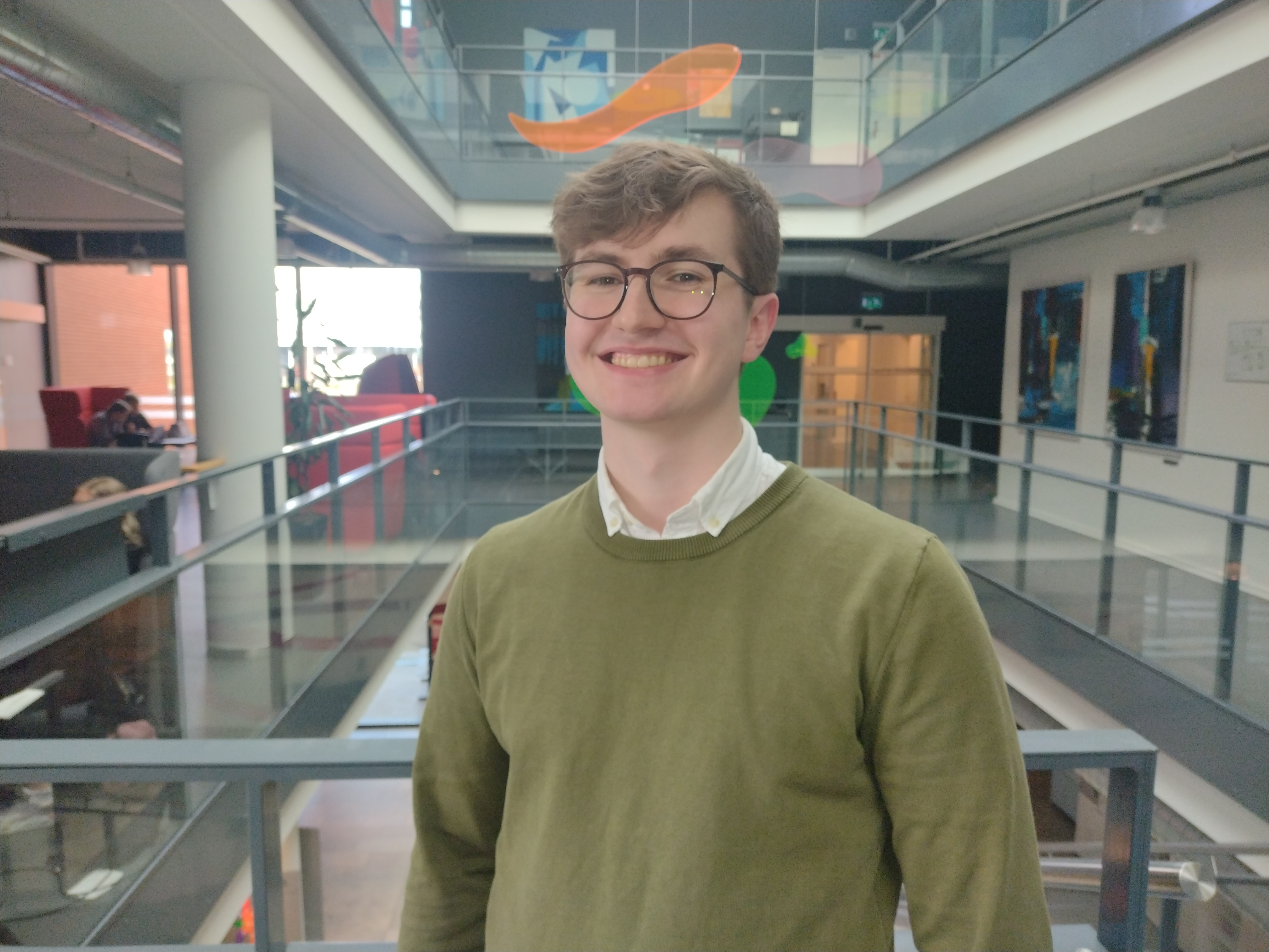 Mads Juhl Nielsen, IT-teknolog og junior systemingeniør hos 2C Networks