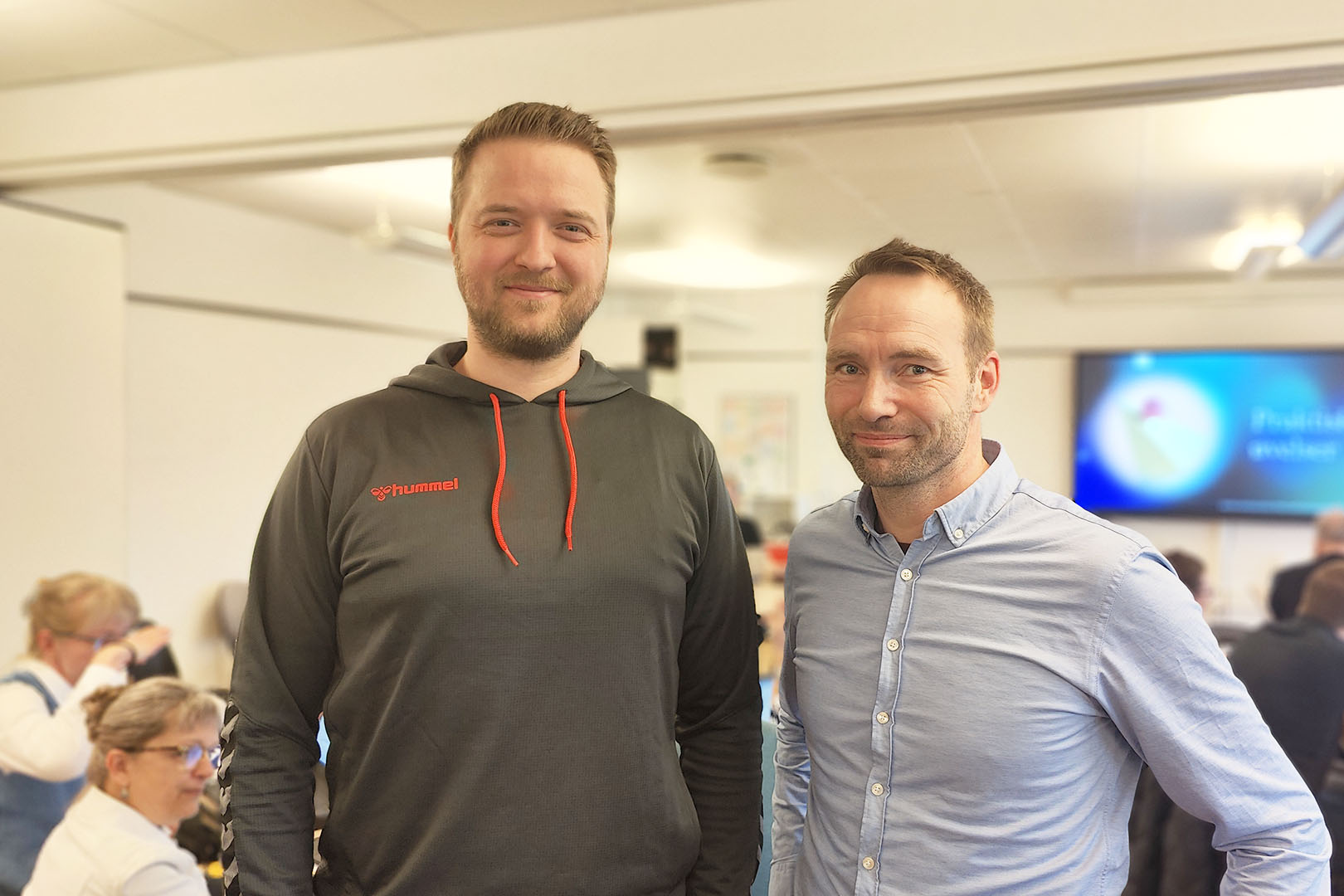 Ivan Drejer og Peter Linde fra Skive Vand