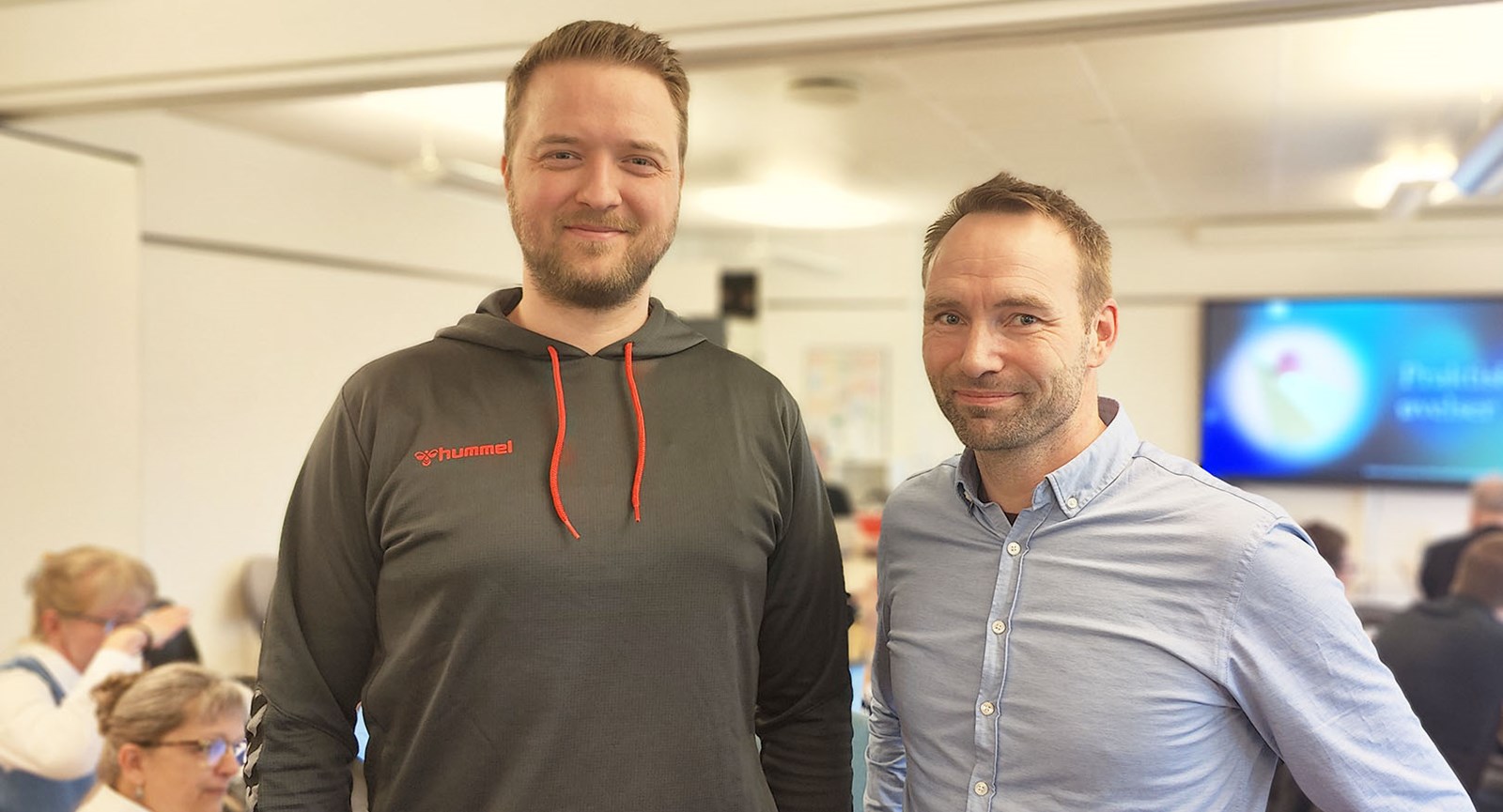 Ivan Drejer og Peter Linde fra Skive Vand