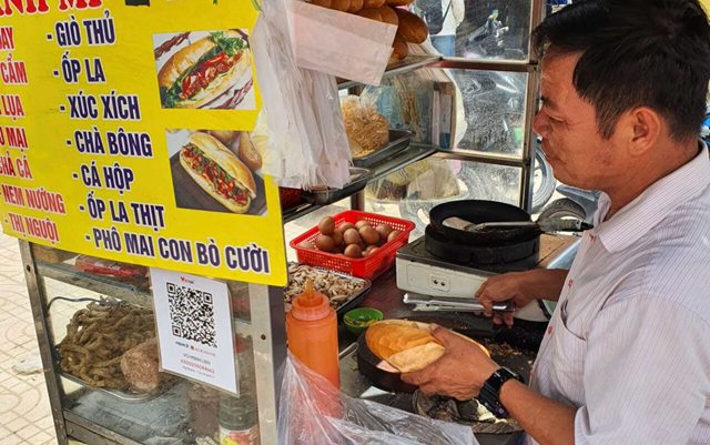 Street food bod i Vietnam