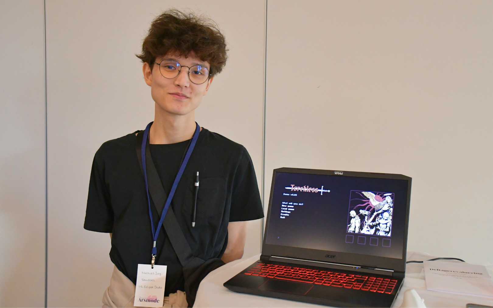 Mathias Jung Davidsen er nomineret til fornem pris for sit computerspil