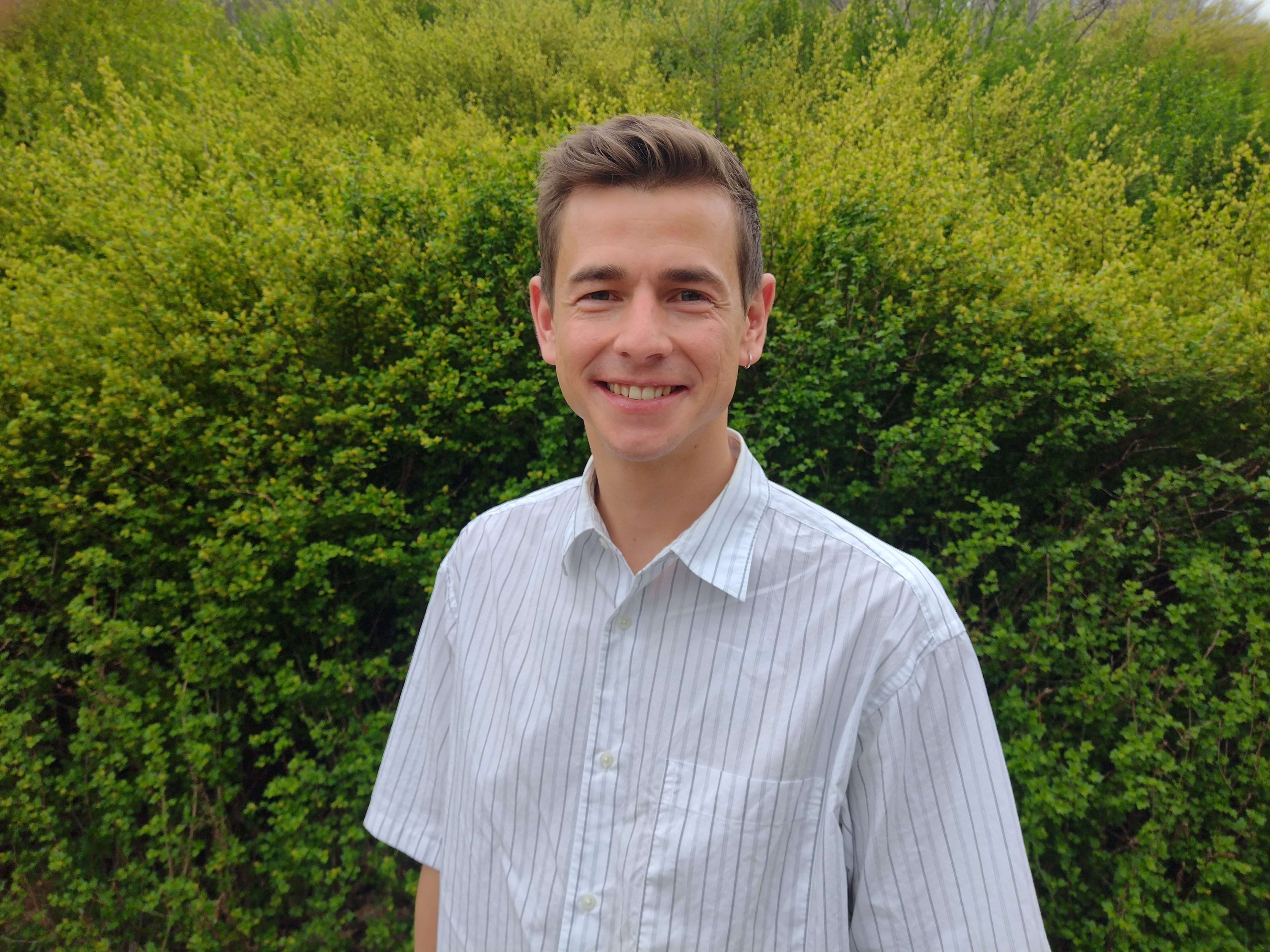 Magnus Fagraklett er nystartet finansøkonom-studerende