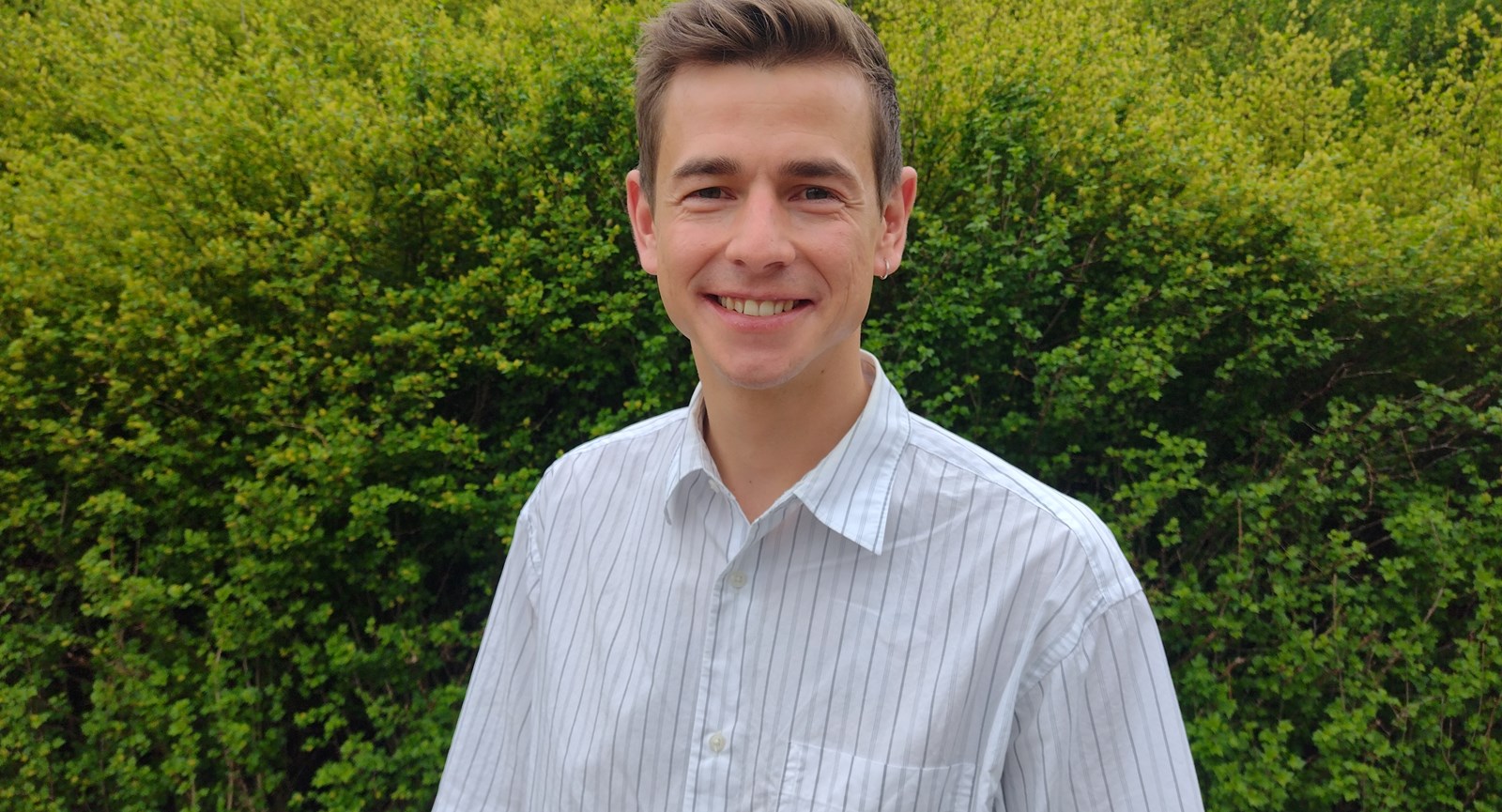 Magnus Fagraklett er nystartet finansøkonom-studerende