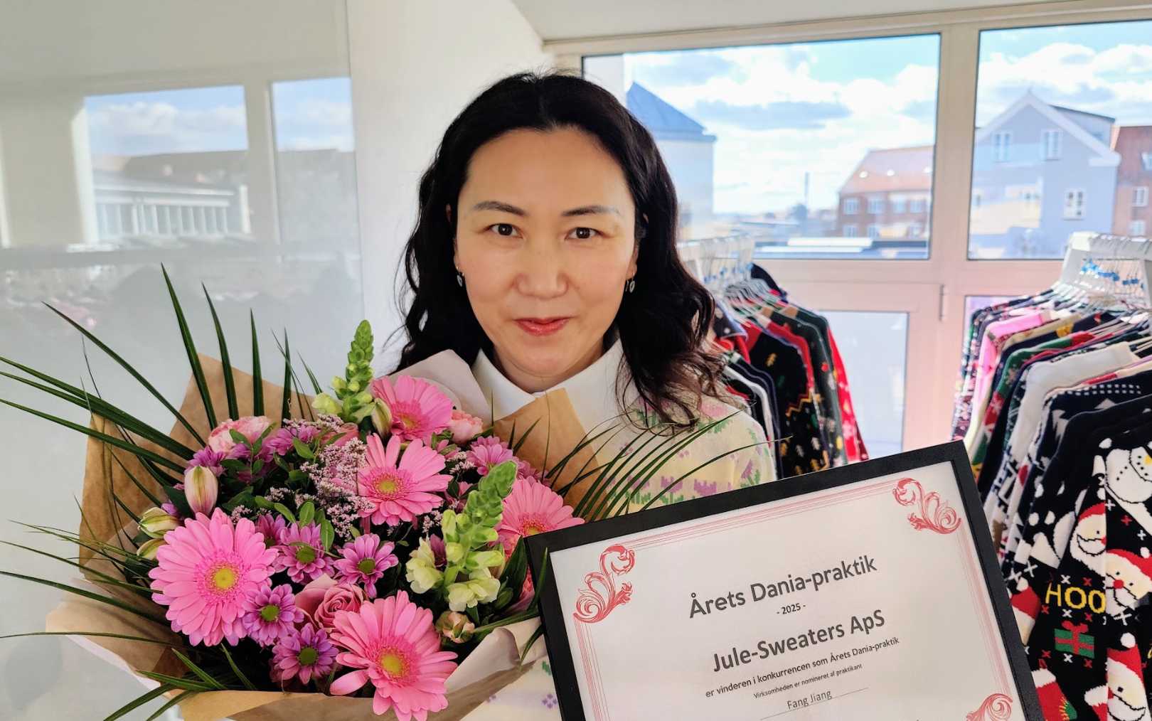 Fang Jian, vinder af årets Dania-praktik