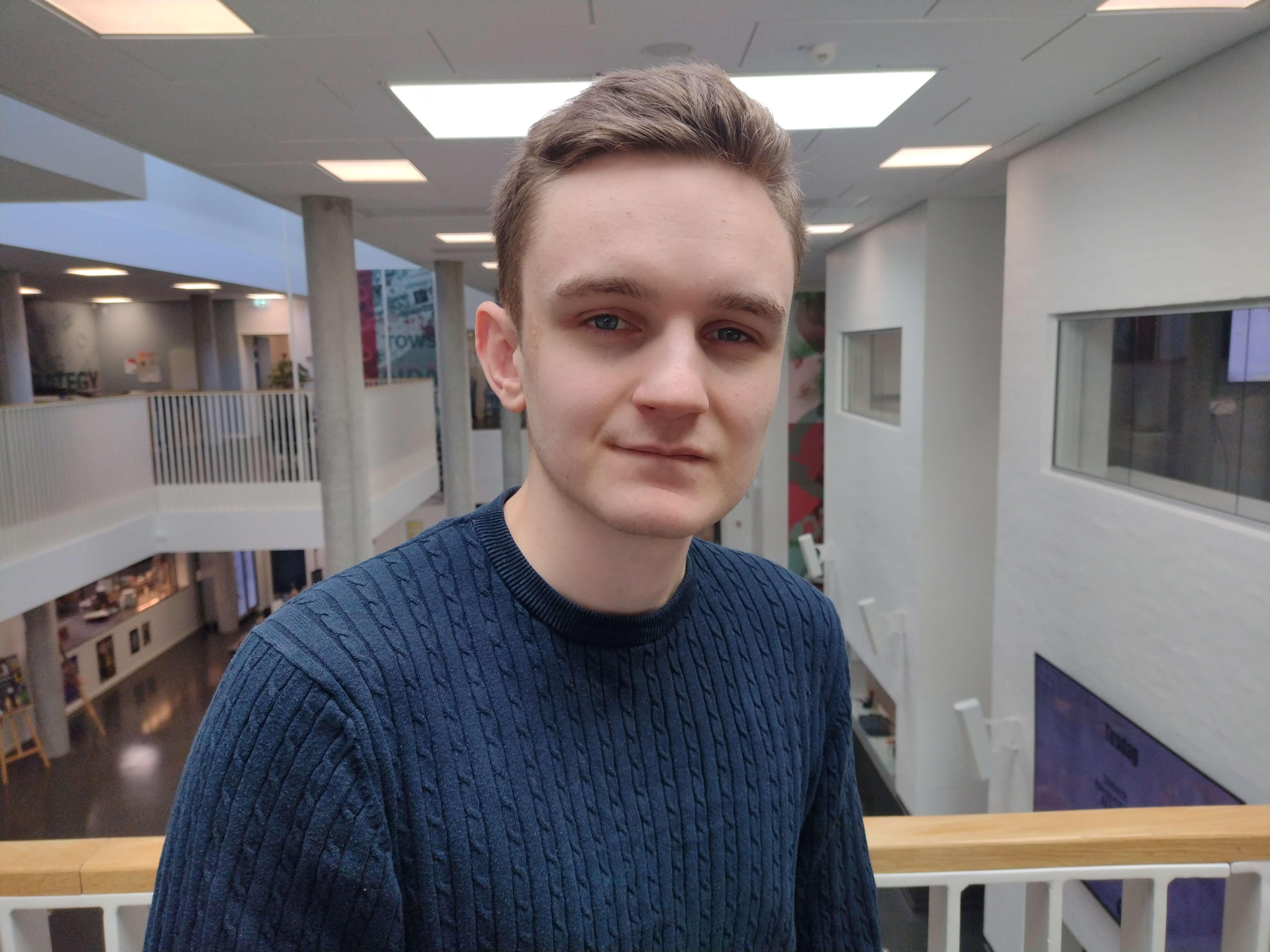 Christian Wolsing Jensen, logistikøkonom-studerende