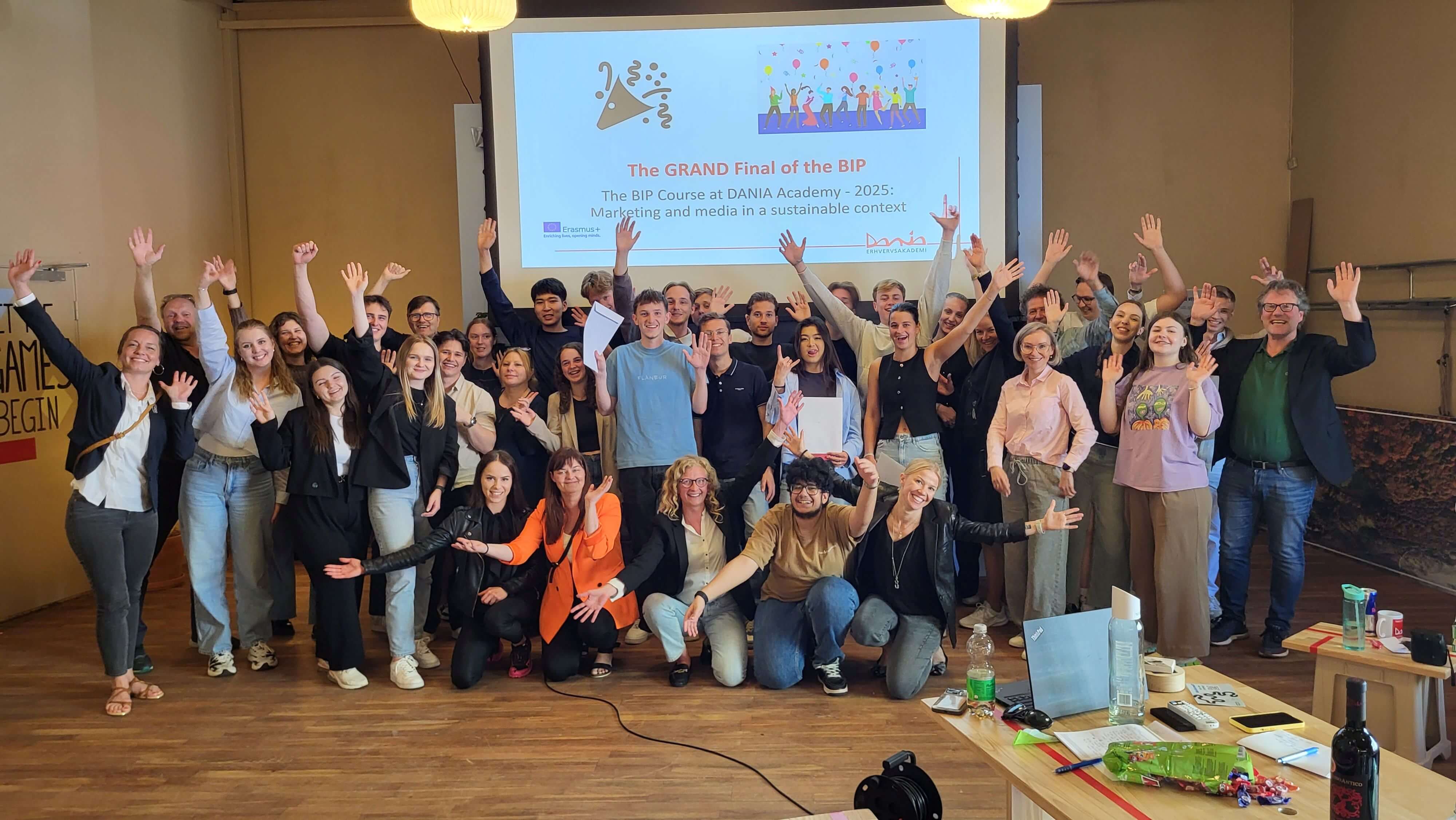 Hollandske og polske studerende 