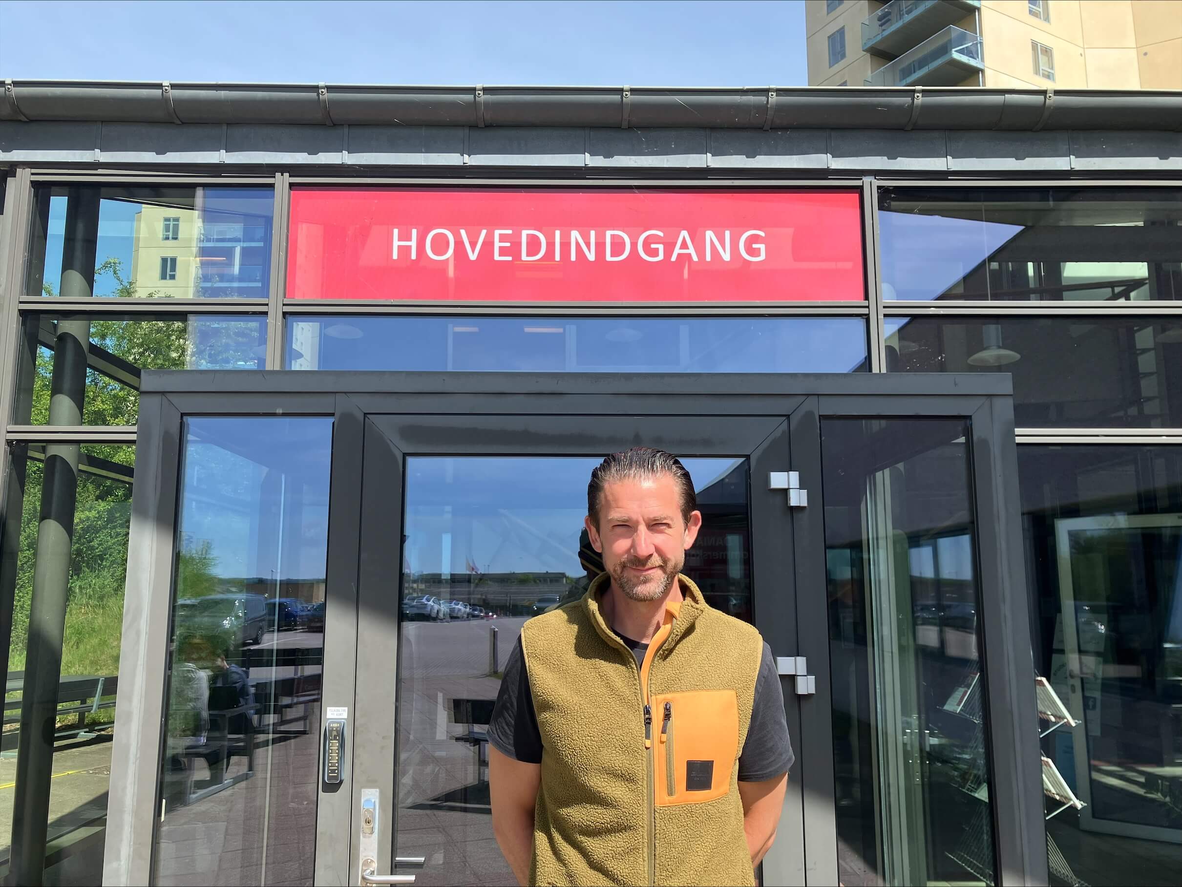 Brian Sabro er i fuld gang med en akademiuddannelse i ledelse.