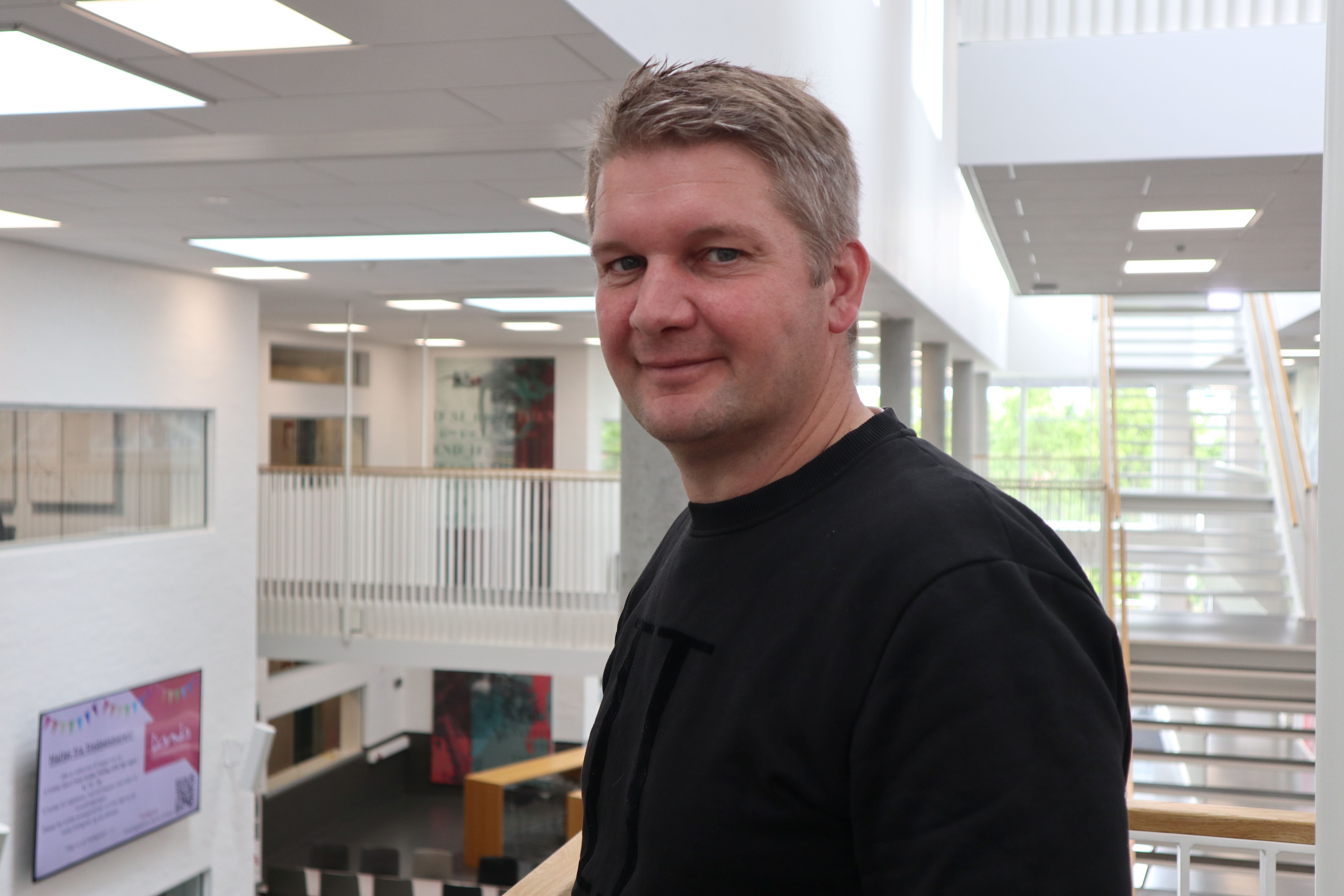 Anders Madsen starter på produktionsteknologuddannelsen