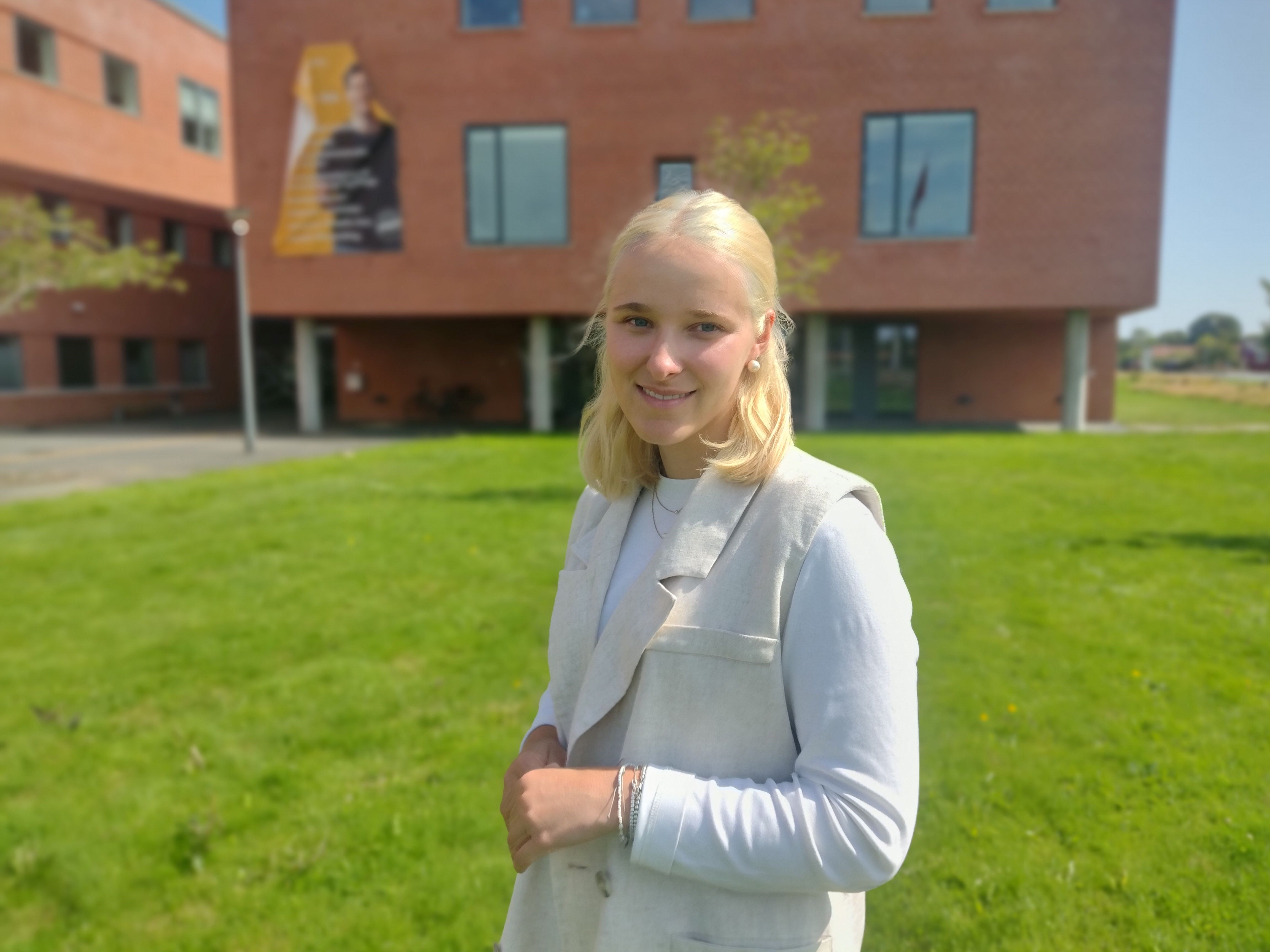Tyske Vanessa får både faglige og sociale oplevelser med hjem fra Summer School