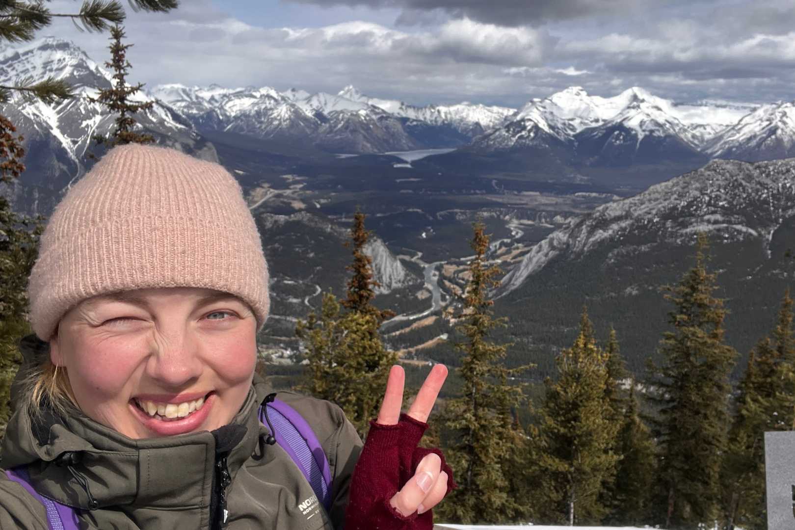 Fritiden blev blandt andet brugt på at opleve Canadas storslåede natur.